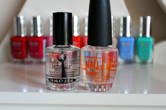 Seche Vite and OPI Nail Envy