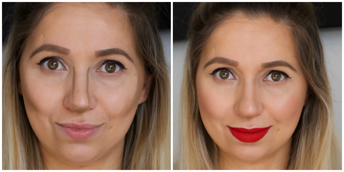 Anastasia Cream Contour Palette Before and After