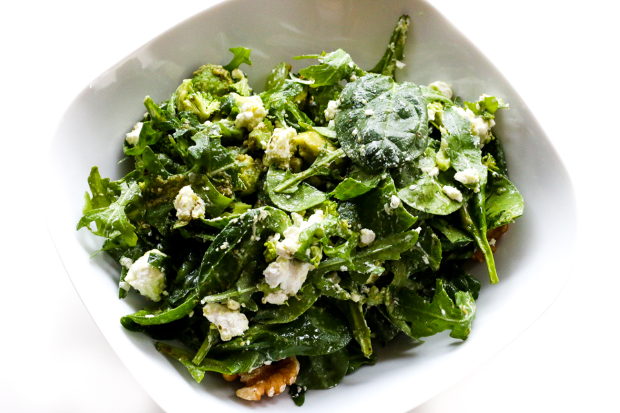 Goat Cheese Spinach Salad