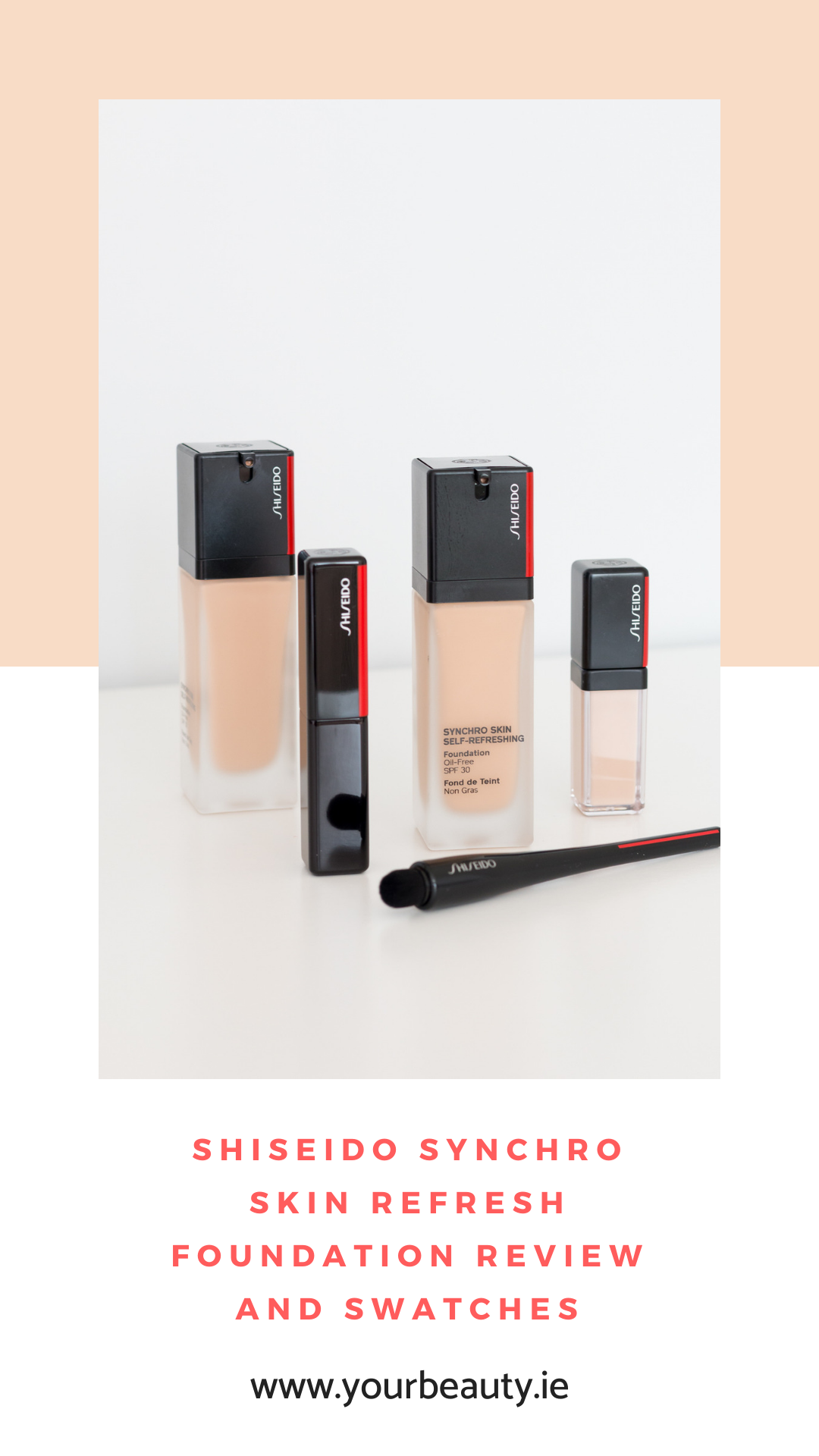 shiseido Synchro skin self refreshing foundation 