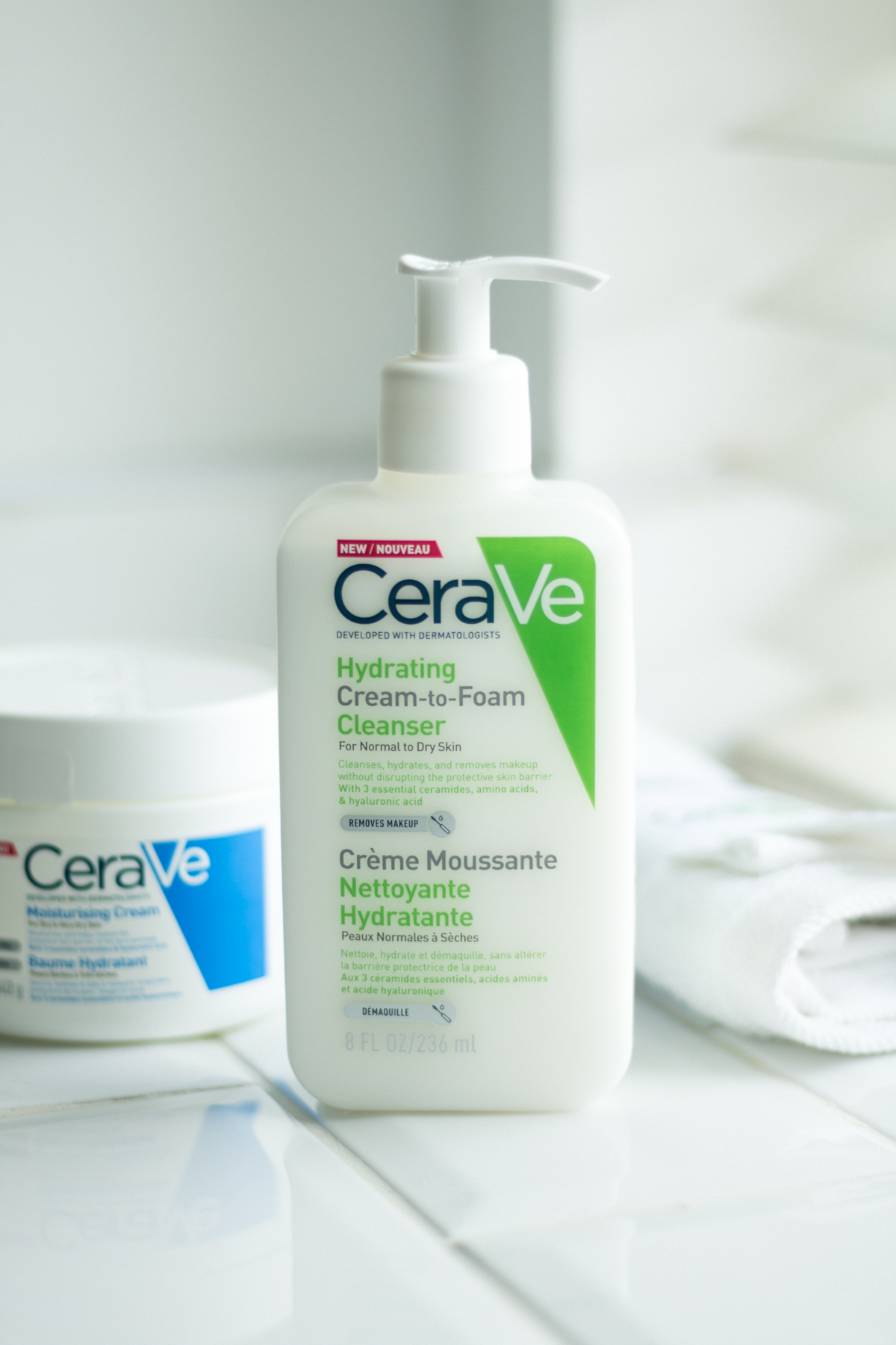  CeraVe Hydrating Cream to Foam Cleanser 