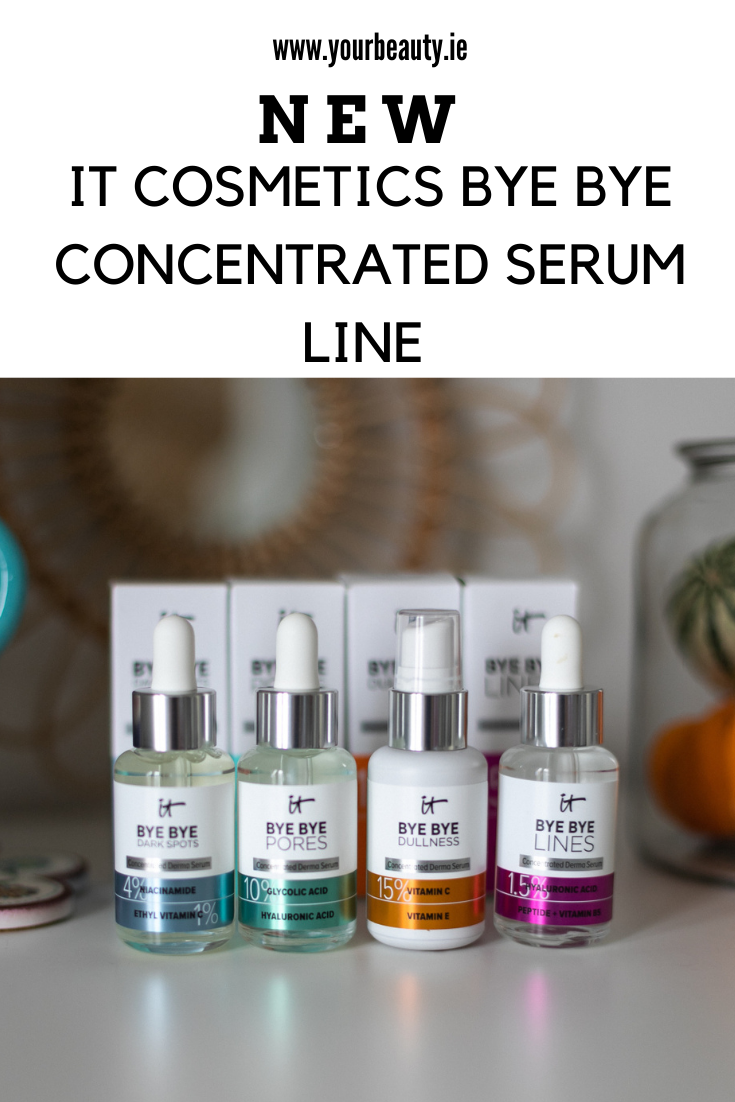 IT Cosmetics Bye Bye Concentrated Serum Line 