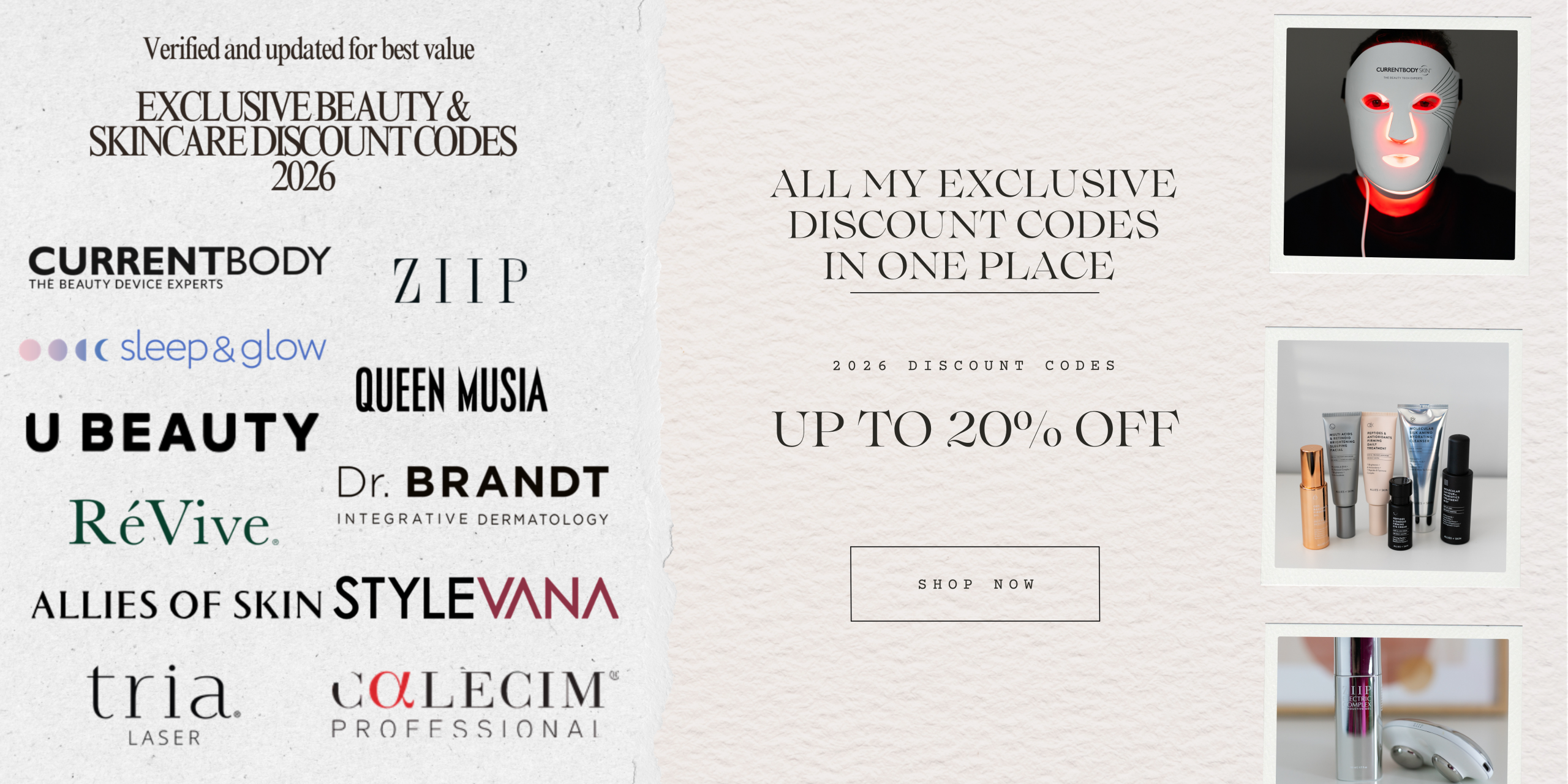 Yourbeauty Discount Codes 2026 Yourbeauty Discount Codes 2026