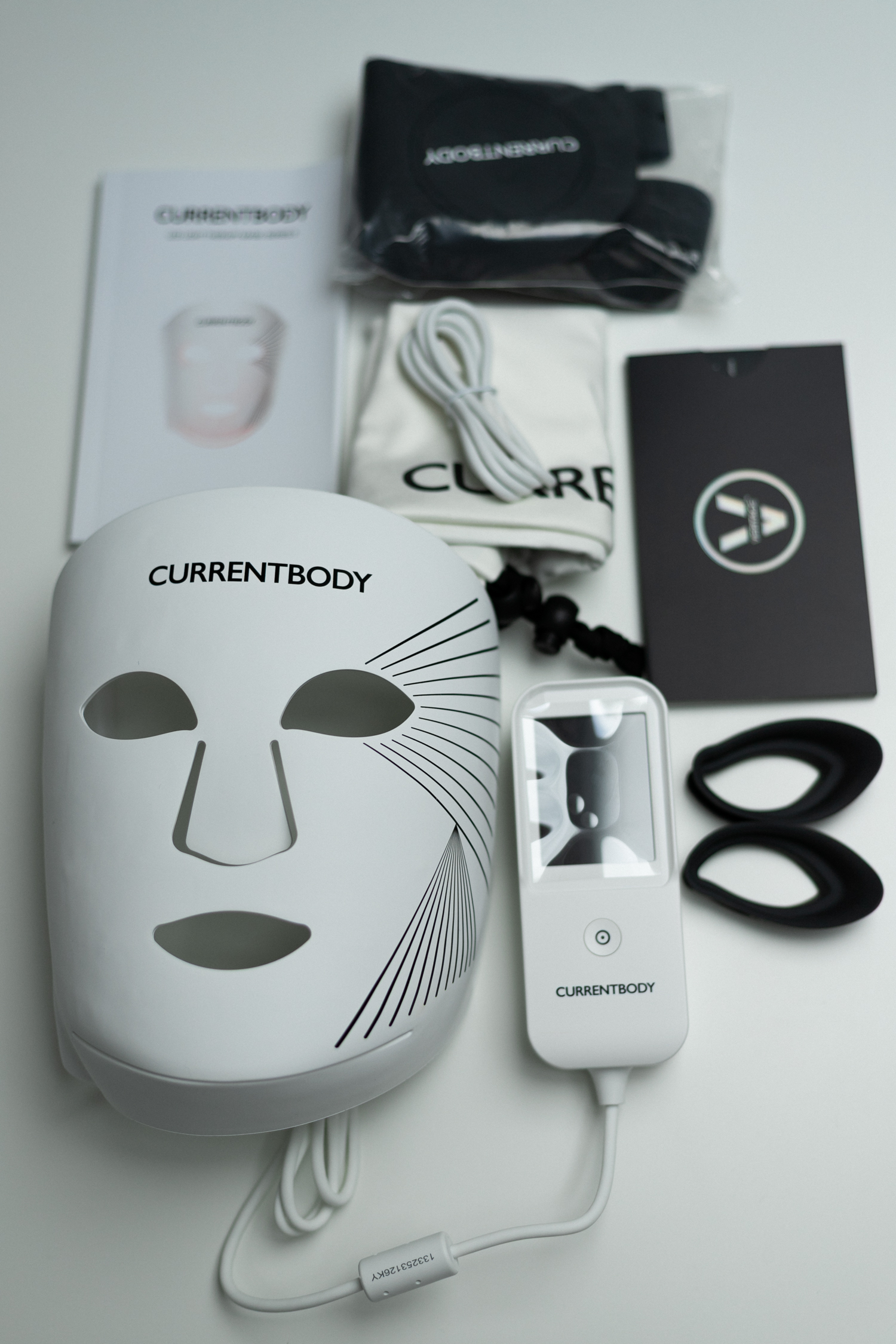 CurrentBody Series 3 vs Series 2 LED mask side-by-side comparison for CurrentBody Series 3 review. CurrentBody Series 3 vs Series 2 LED mask side-by-side comparison for CurrentBody Series 3 review.